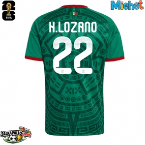 Meksiko Hirving Lozano #22 Kotipaita MM-kisat 2026 Lyhythihainen